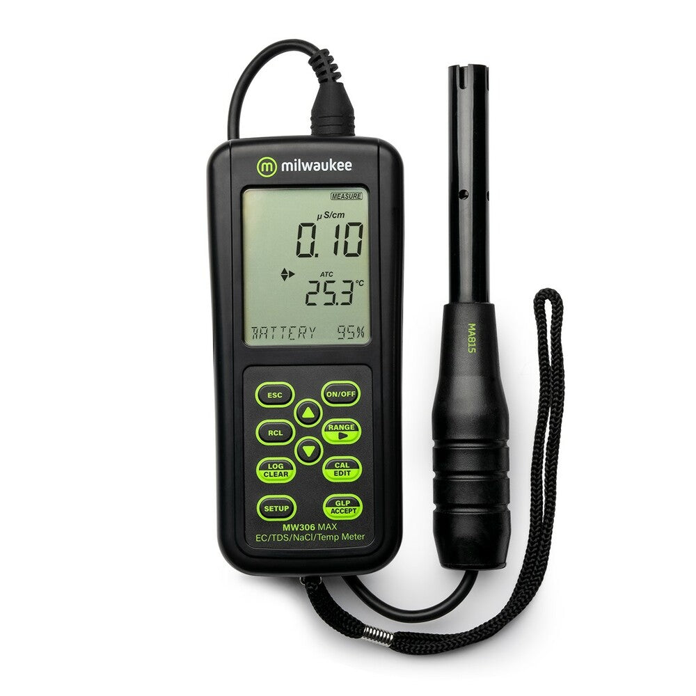 PRO Waterproof 3-in-1 EC / TDS/Temp Tester