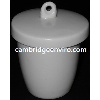 30ml High Form Crucible with Lid