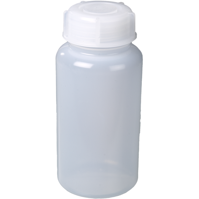 Bürkle Wide-Neck LDPE Bottles with Screw Cap