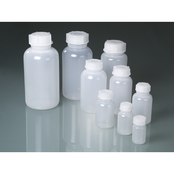Bürkle Wide-Neck LDPE Bottles with Screw Cap