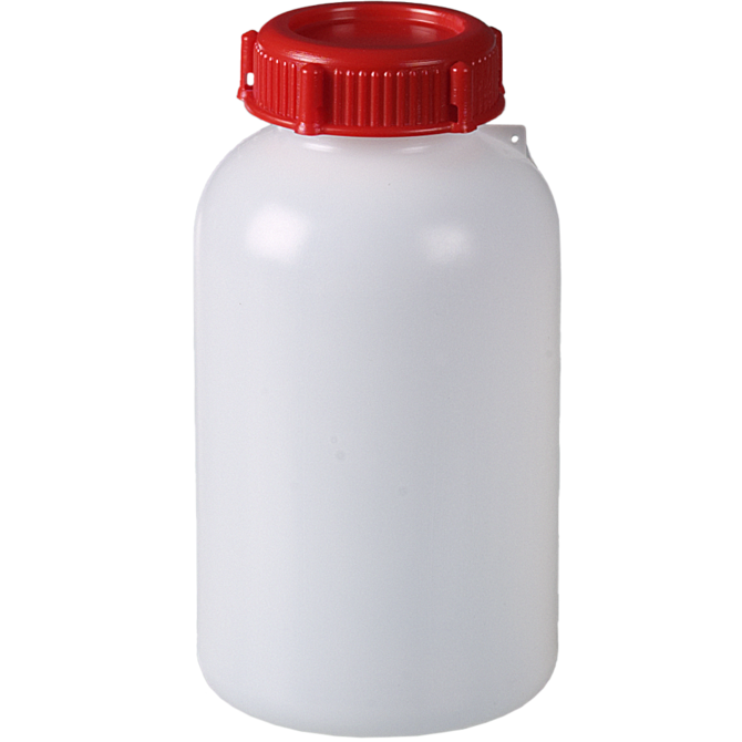 Bürkle 0322-0500 500 mL wide-neck tamper-evident sample bottle