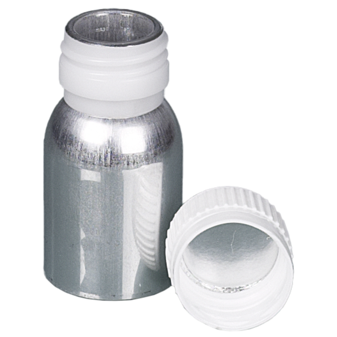 Bürkle 0327-0038 38 mL UN approved aluminum sample bottle
