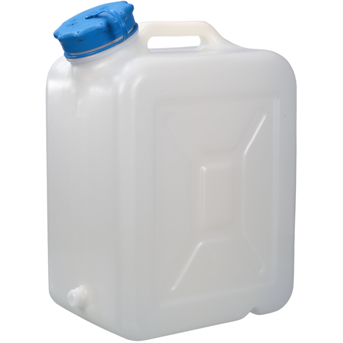 Bürkle 0431-1030 30 L wide-neck HDPE laboratory and industrial canister