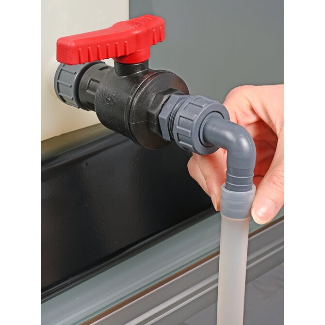 Burkle PP Ball Valve – G 3/4" Thread