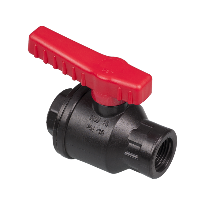 Burkle PP Barrel Ball Valves for Drums & Containers