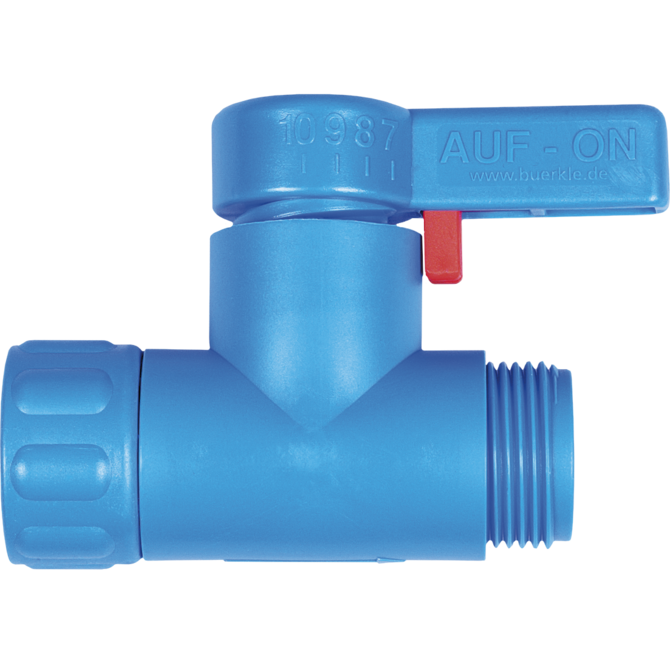 Burkle 0525-5000 StopCock cap nut to external thread