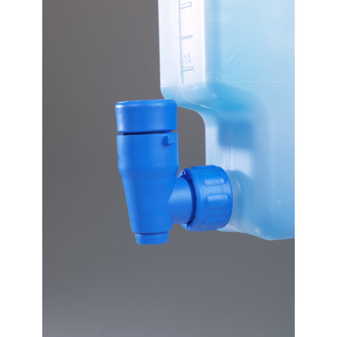 - Burkle space-saving liquid dispensing tap 0530-1000
