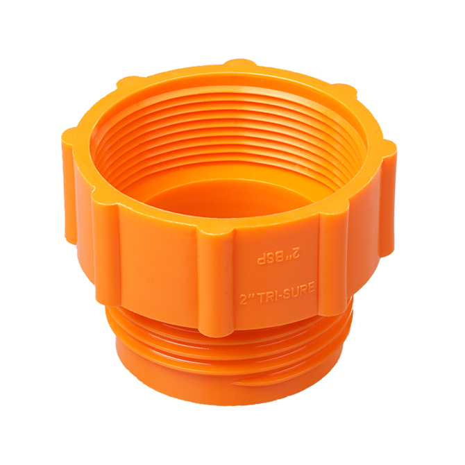 Burkle PP thread adapter 0600-1006 S 56x4 Tri-Sure to G 2 inch