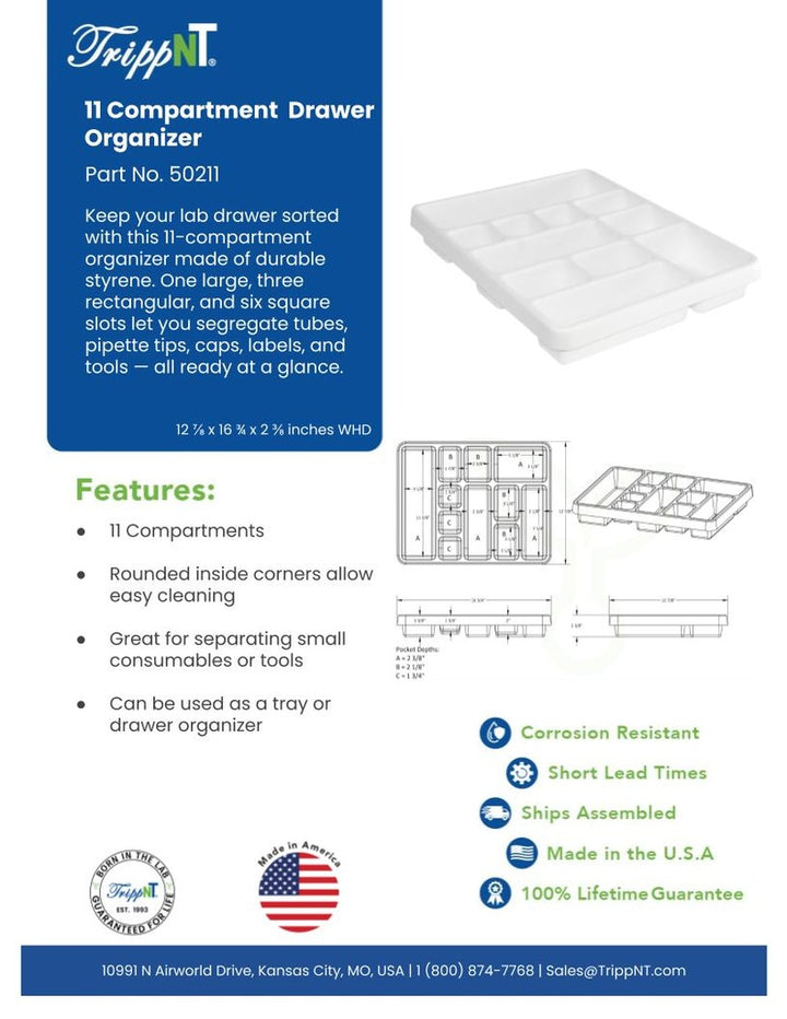 Lab Drawer Organizers | Drawer Inserts, Trays & Dividers (Canada)