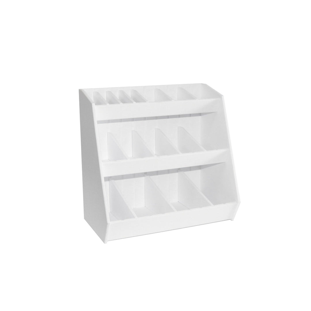 Lab Storage Shelves with Bins