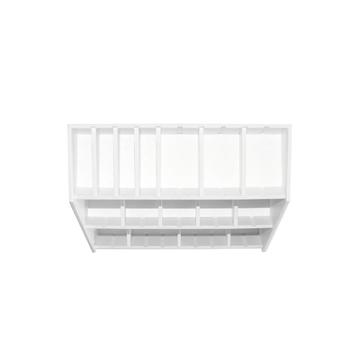 Lab Storage Shelves with Bins