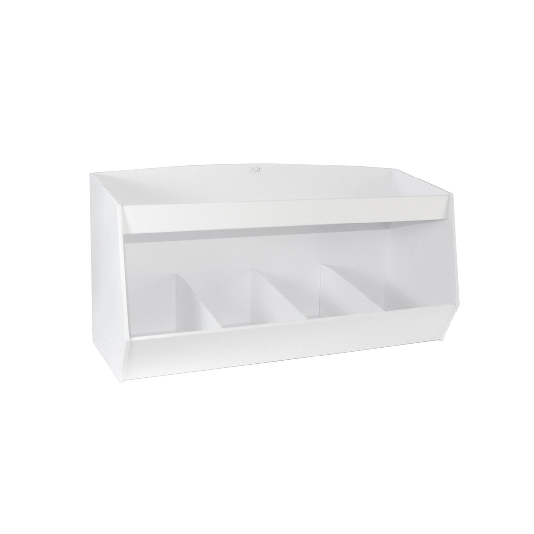 Lab Storage Shelves with Bins