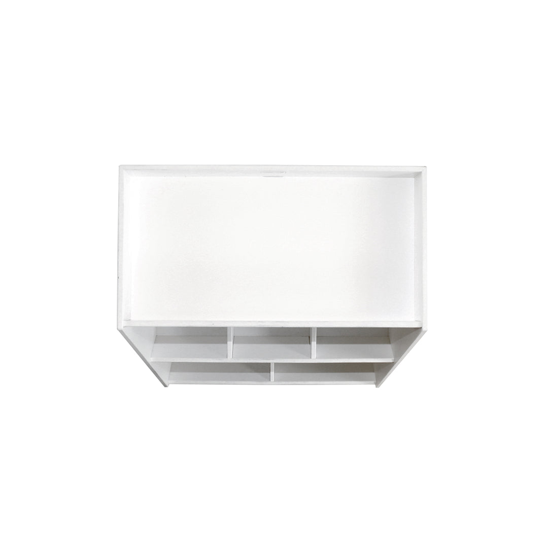 Lab Storage Shelves with Bins