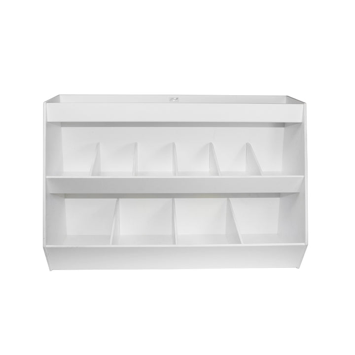 Lab Storage Shelves with Bins