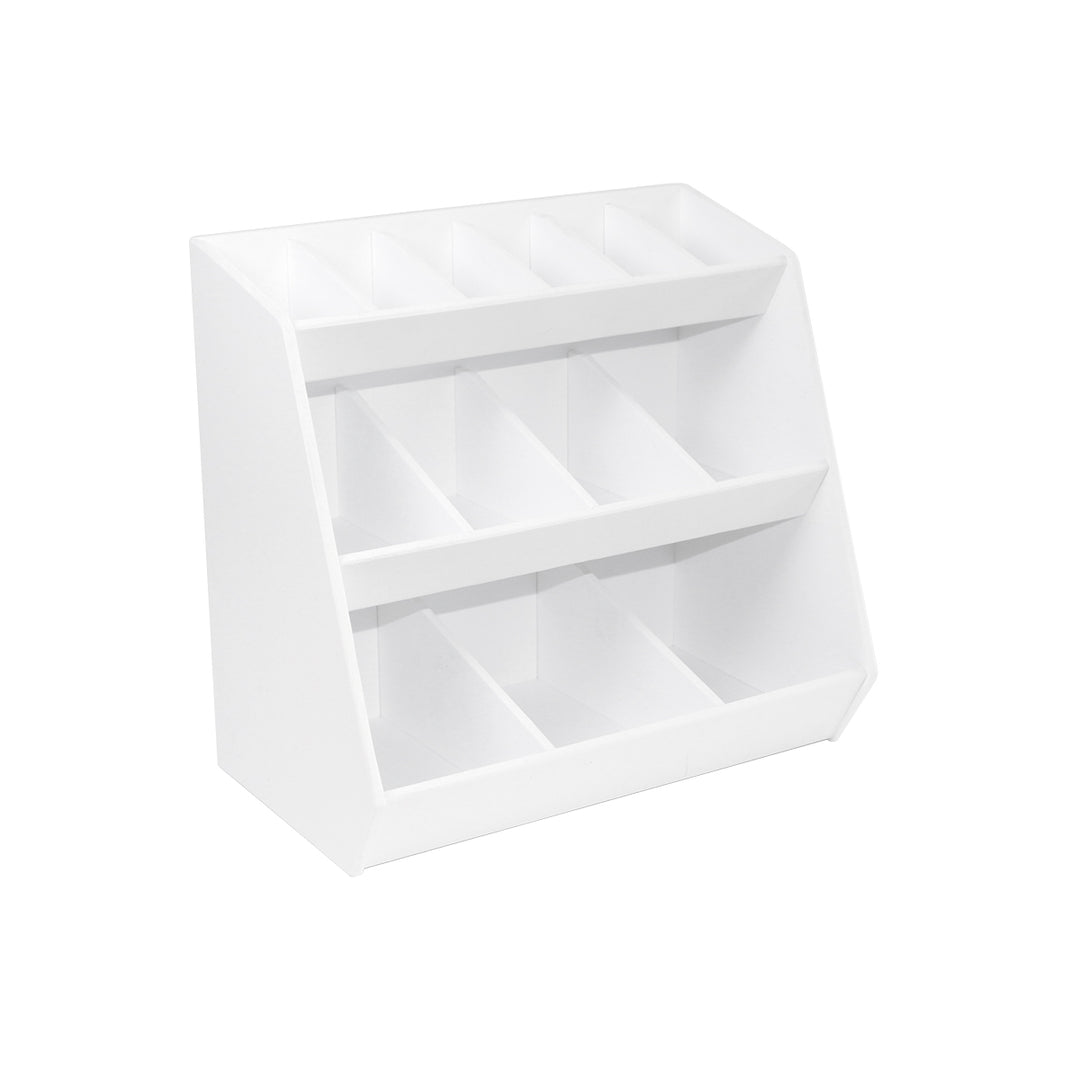 Lab Storage Shelves with Bins