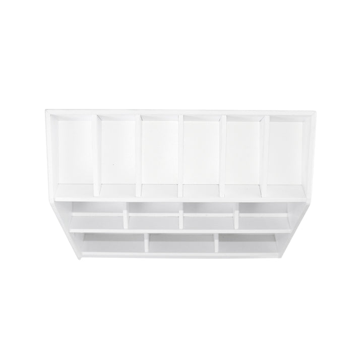 Lab Storage Shelves with Bins