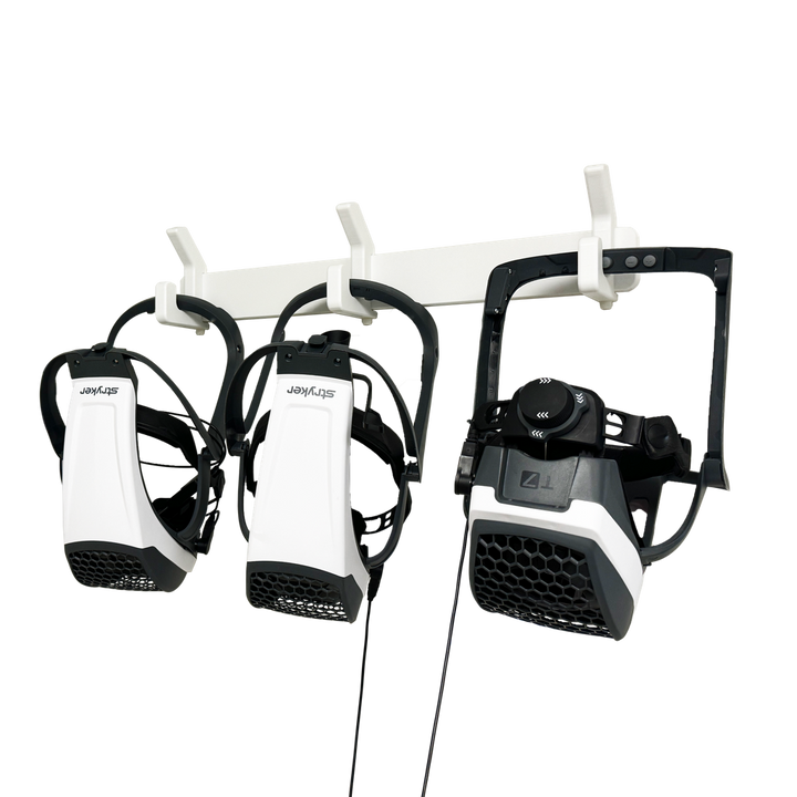 Adjustable Surgical Helmet Rack