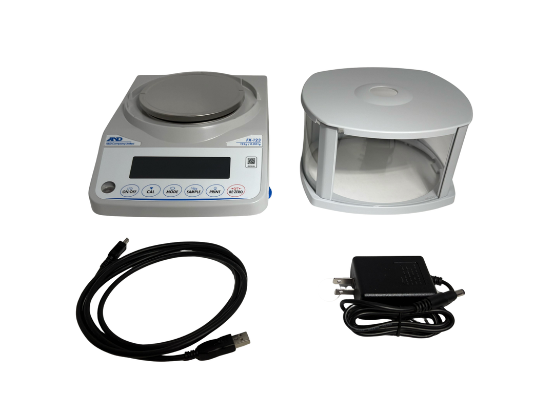 A&D FX-123i - 122g x 0.001g Precision Balance