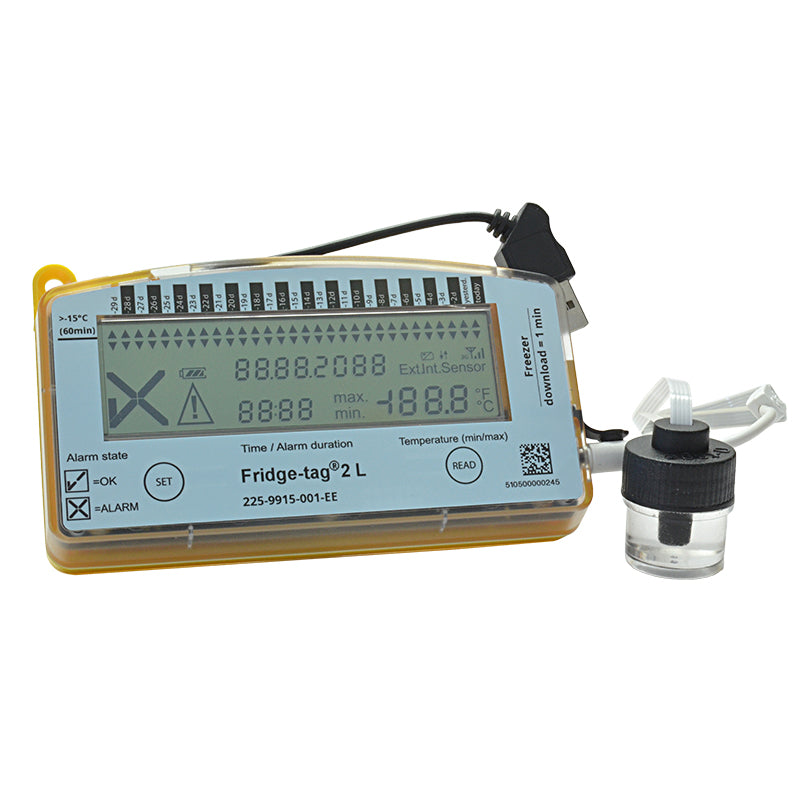 Fridge-Tag® 2L Fridge & Freezer Temperature Data Loggers