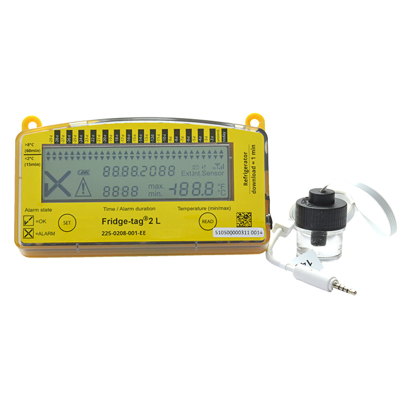 Fridge-Tag® 2L Fridge & Freezer Temperature Data Loggers