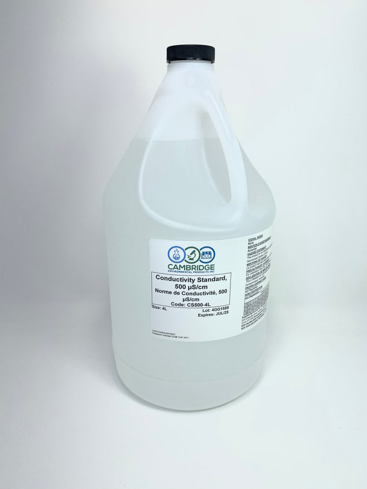 Conductivity Standards - 500ml - 4L