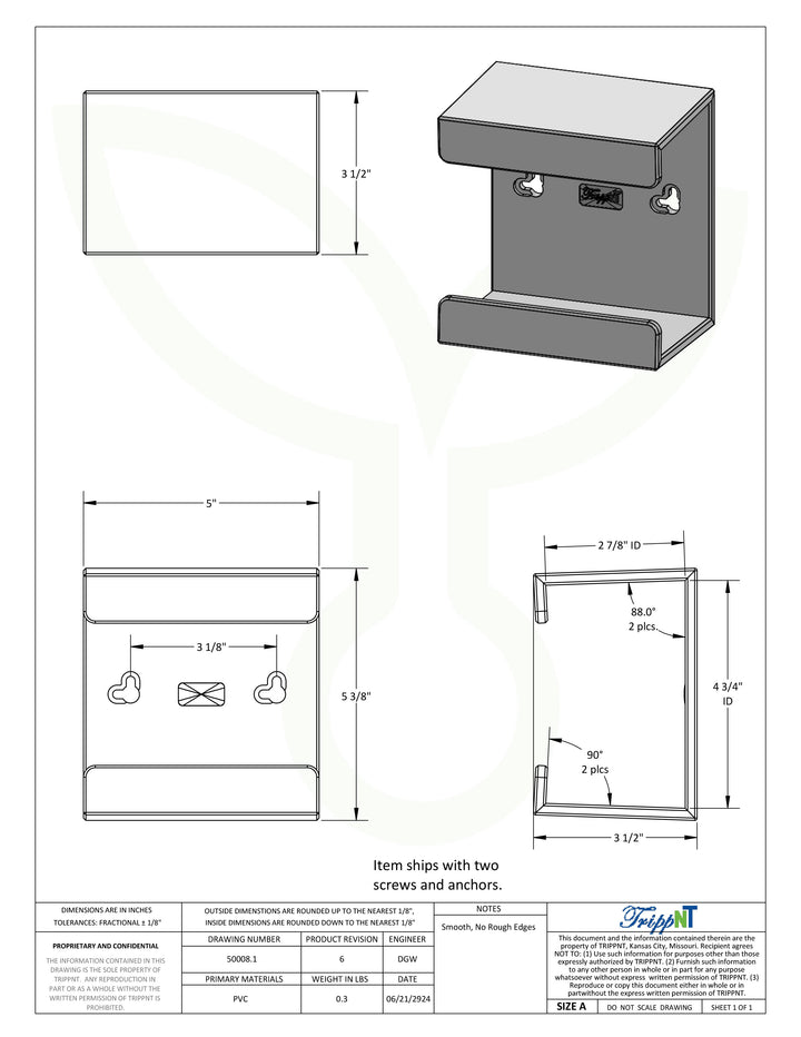 Kimwipe Holders and Dispensers