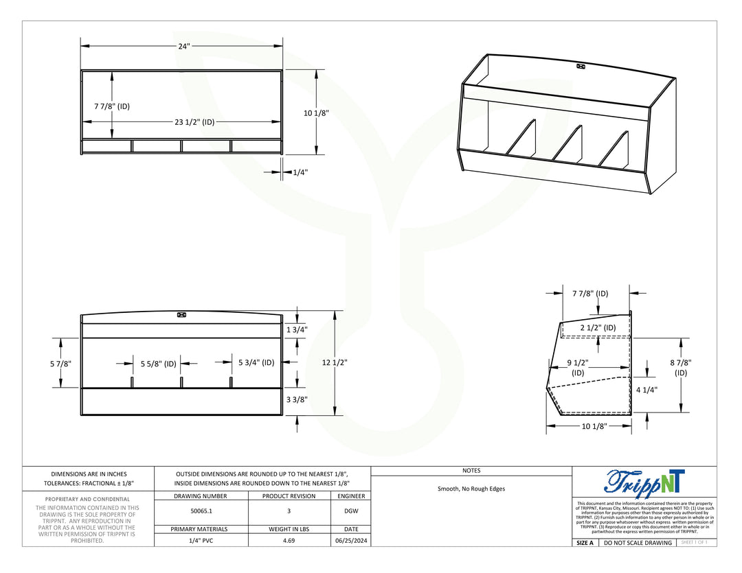 Lab Storage Shelves with Bins