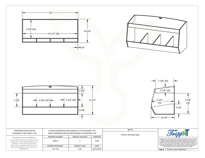 Lab Storage Shelves with Bins