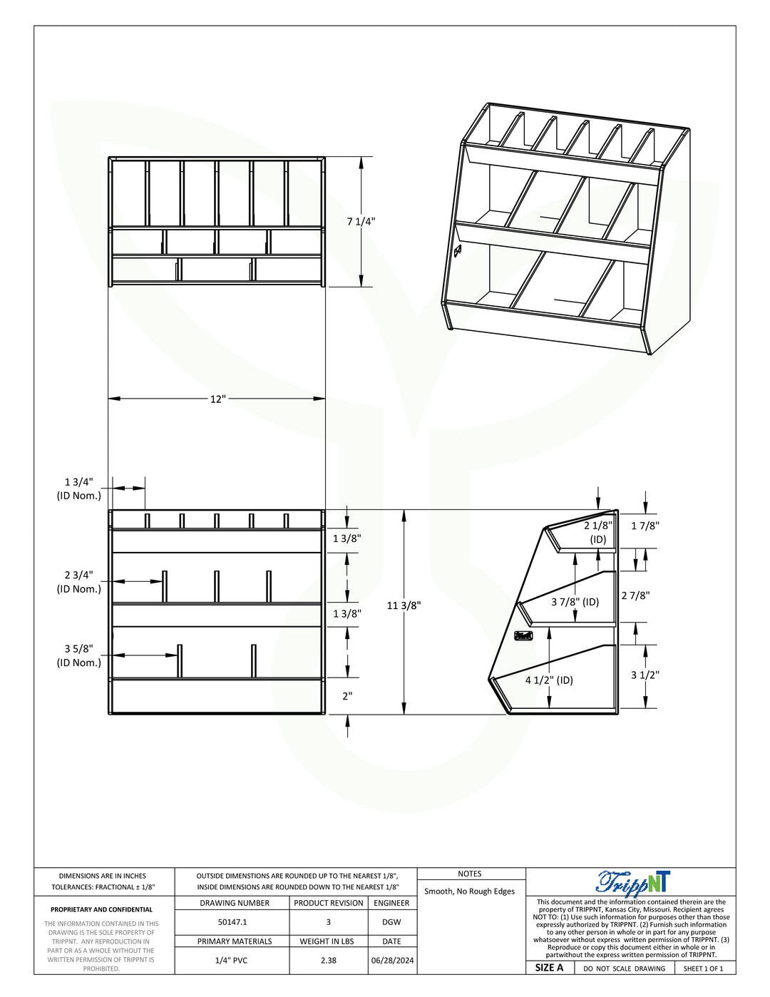 Lab Storage Shelves with Bins