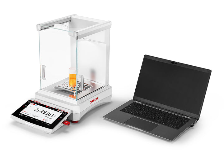 Ohaus EXP125/AD - 120g x 0.01mg Semi-Micro Balance