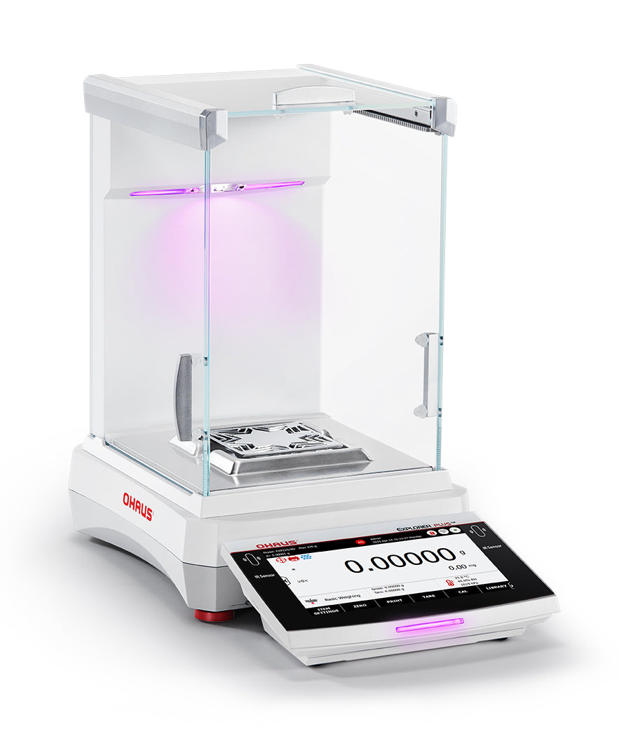 Ohaus EXP125/AD - 120g x 0.01mg Semi-Micro Balance