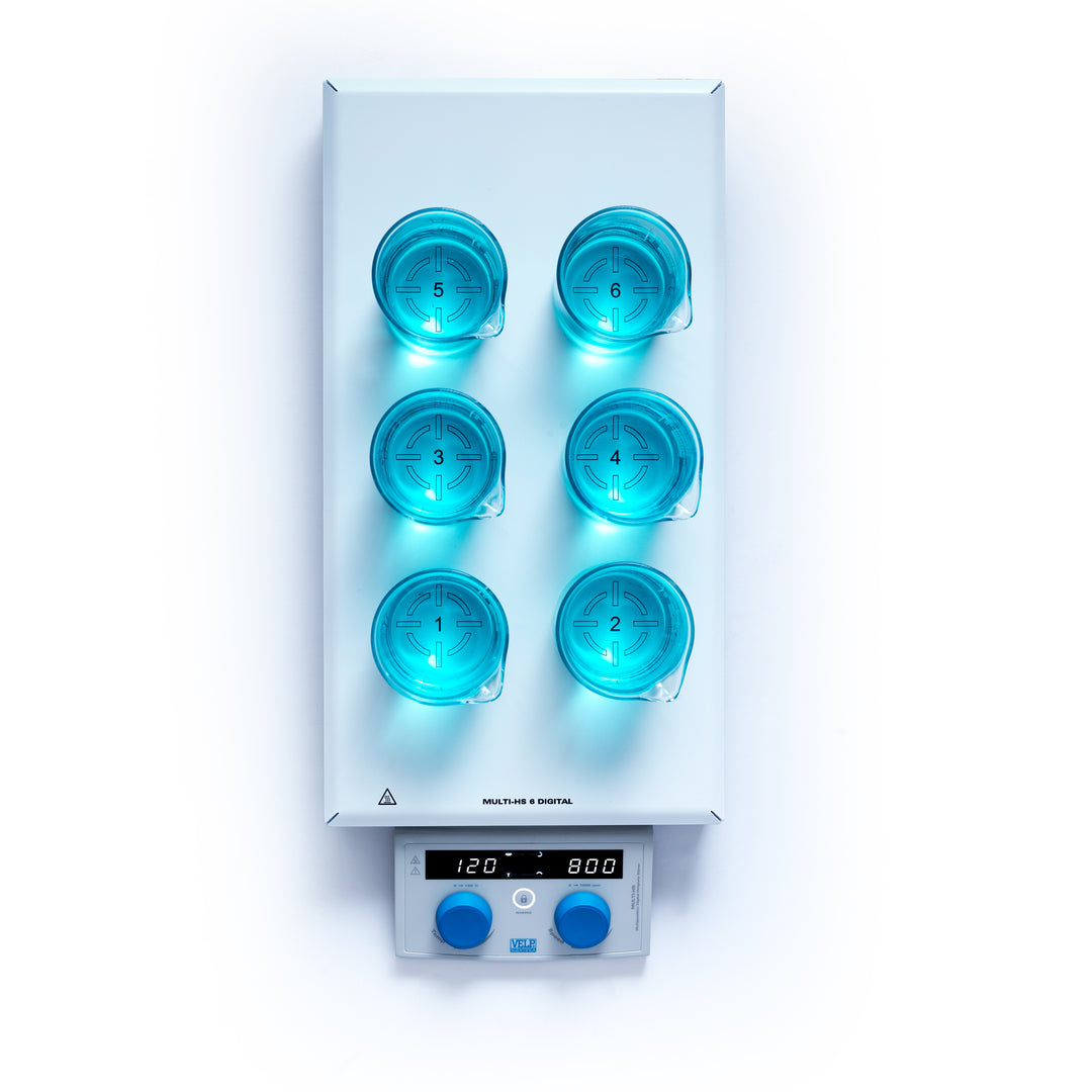 MULTI-HS Digital Multi-Position Hot Plate Stirrer