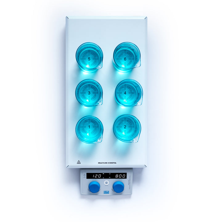 MULTI-HS Digital Multi-Position Hot Plate Stirrer