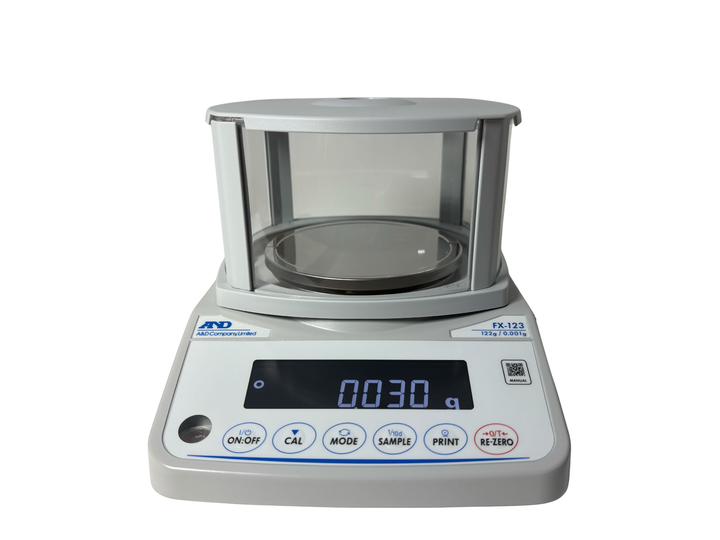 A&D FX-123i - 122g x 0.001g Precision Balance