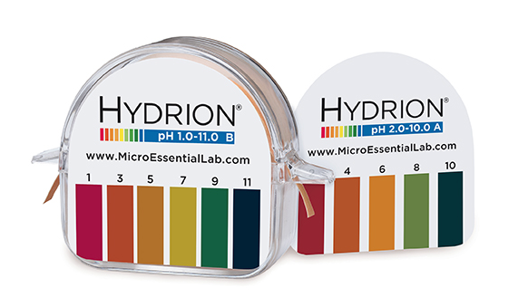 Hydrion AB Dispenser pH Paper 1.0-11.0