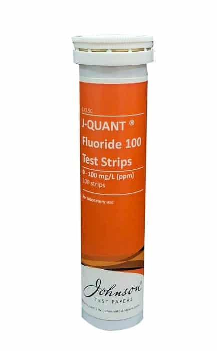 Fluoride 100 J-QUANT® Semi Quantitative Fluoride Indicator Strips