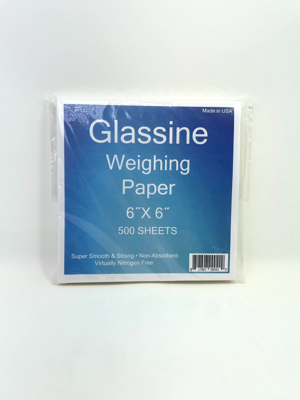 High-quality glassine paper - smooth, durable, and moisture-resistant for scientific and archival purposes