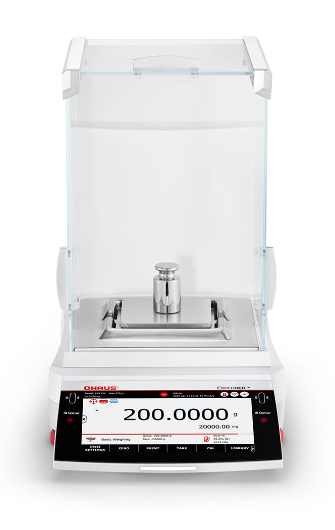 Ohaus EXR124 - 120g x 0.1mg Analytical Balance