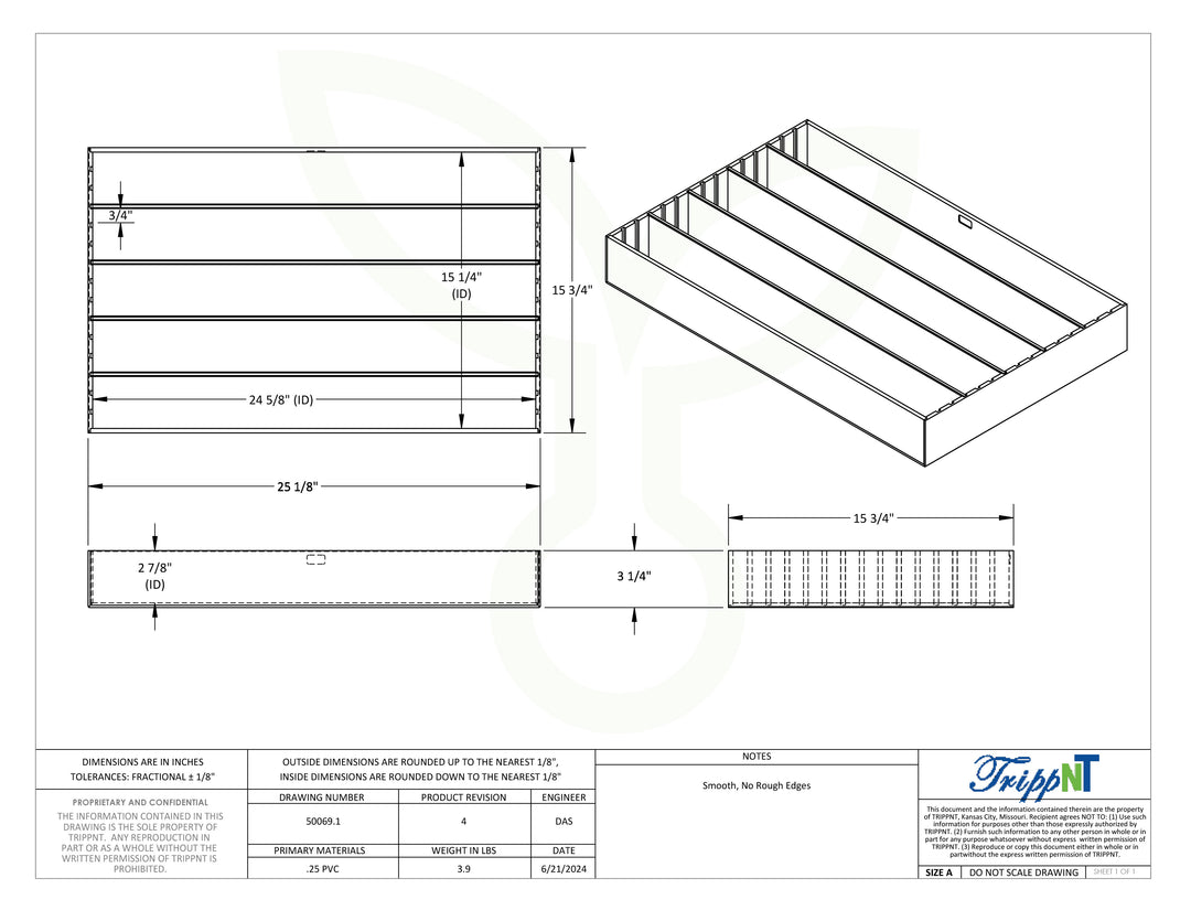 Pipette Drawer Organizer