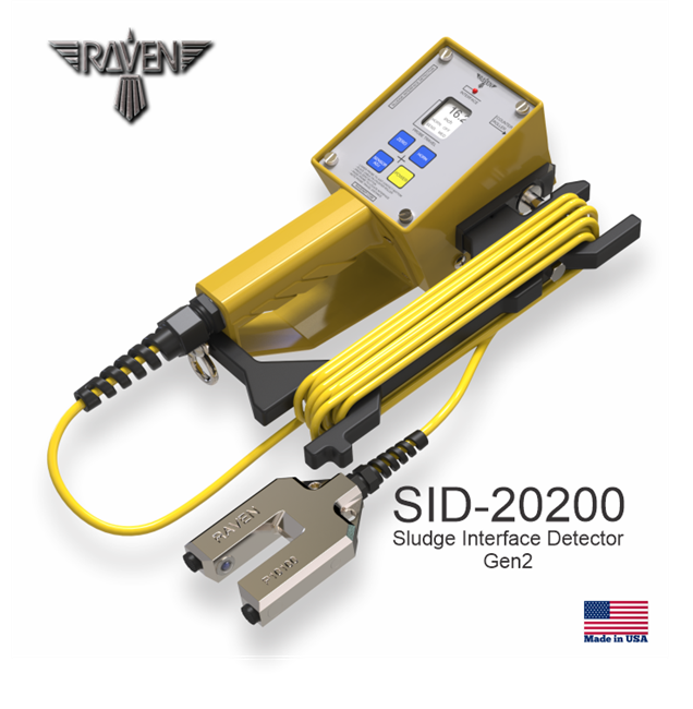 Raven SID-20200 sludge interface detector handheld meter