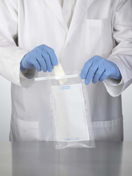 Labplas Sani-Sponge Pre-Moistened Sterile Sampling Sponges