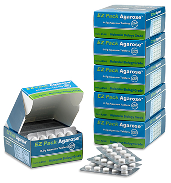 EZ Pack™ Agarose Tablets