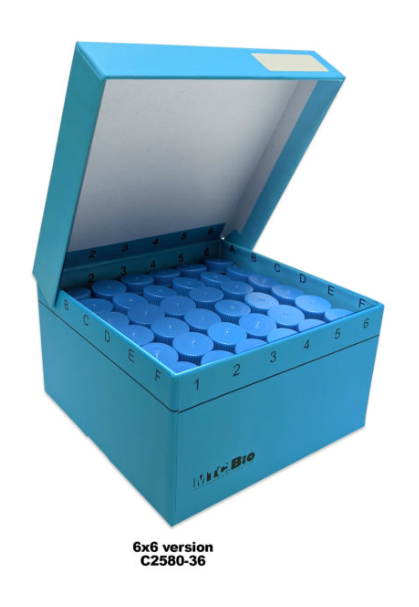 MTC Bio Freezer Boxes for 5mL MacroTubes®