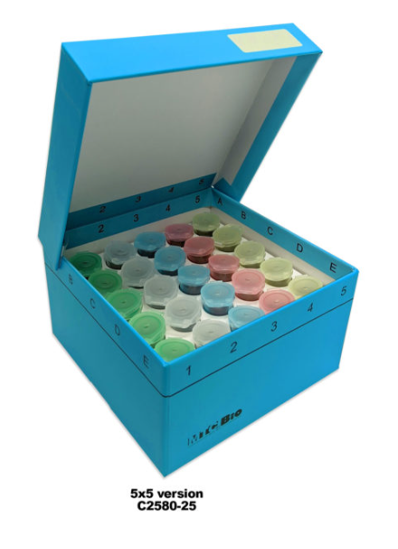 MTC Bio Freezer Boxes for 5mL MacroTubes®