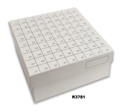MTC Bio 3 Inch FlipTop™ Hinged Cardboard Freezer Boxes