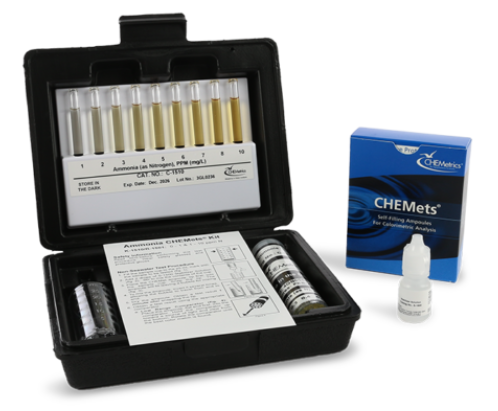 Ammonia CHEMets® Kit - 0-1 & 1-10 ppm