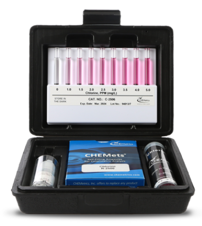 Chlorine CHEMets® Visual Test Kits