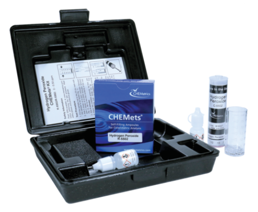 Hydrogen Peroxide CHEMets® Visual Test Kit - 0-0.5 ppm