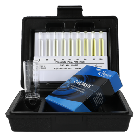 Phosphate (Ortho) CHEMets® Visual Test Kit - Vanadomolybdophosphoric Acid Method