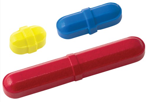 Colour Coded Octagonal Stir Bars